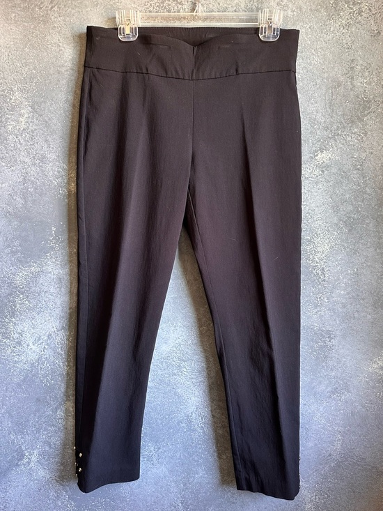 D.E.A. Pants - D. E. A. Black Women's High-Rise Straight Leg Pants, sz. 8